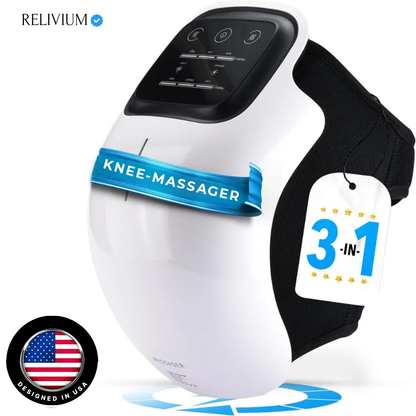 Portable knee massager
